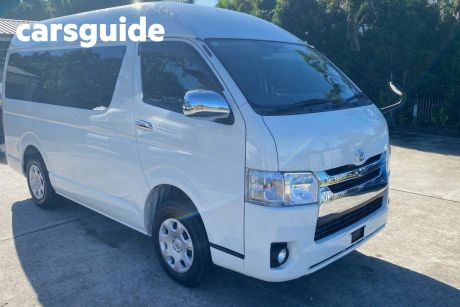 White 2017 Toyota HiAce Commercial DX High Roof