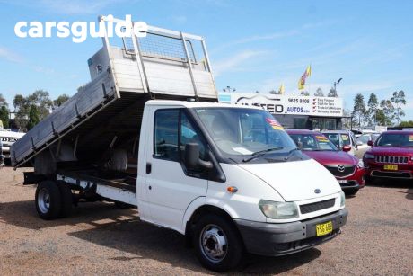 White 2003 Ford Transit Cab Chassis