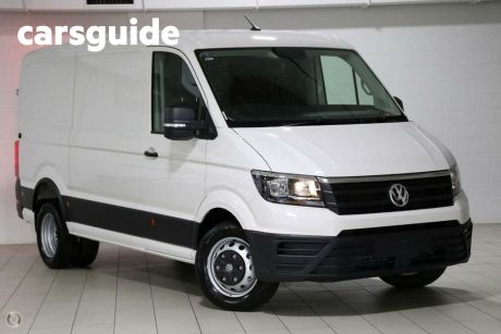 White 2023 Volkswagen Crafter Commercial 50 MWB TDI410