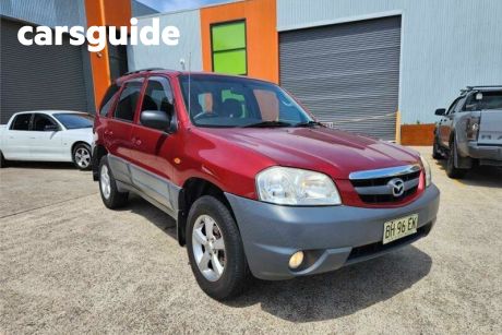 Red 2005 Mazda Tribute Wagon Limited Sport