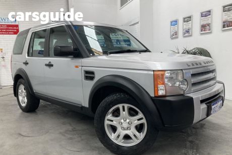 Silver 2006 Land Rover Discovery 3 Wagon SE