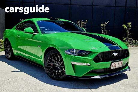 Green 2019 Ford Mustang Coupe Fastback GT 5.0 V8