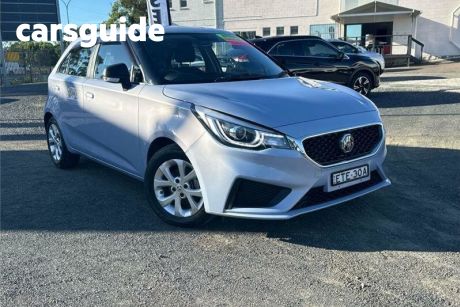 Silver 2022 MG MG3 Auto Hatchback Core (with Navigation)