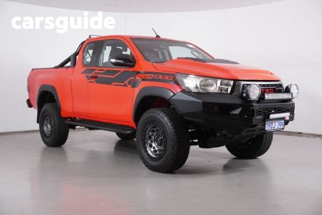 Red 2016 Toyota Hilux X Cab Cab Chassis Workmate (4X4)