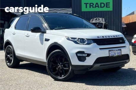 White 2017 Land Rover Discovery Sport Wagon TD4 180 HSE 7 Seat