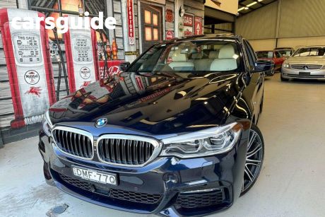 Black 2017 BMW 540I Sedan M-Sport