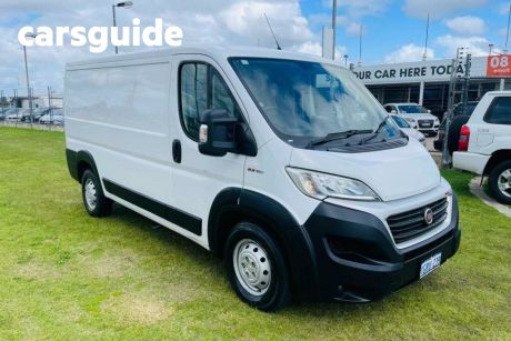 White 2018 Fiat Ducato Commercial Mid Roof MWB