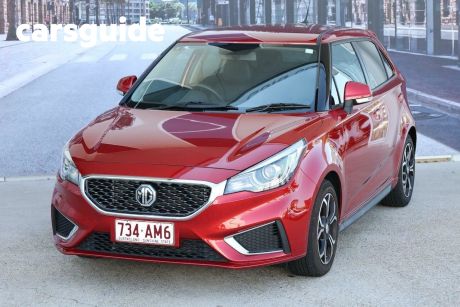 Red 2020 MG MG3 Auto Hatchback Excite (with Navigation)