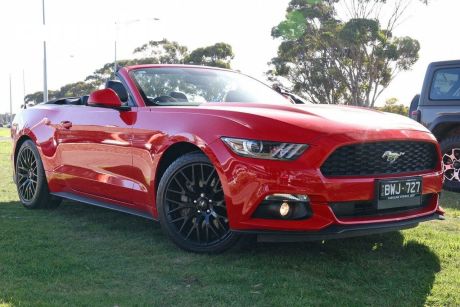 Red 2016 Ford Mustang Convertible 2.3 Gtdi
