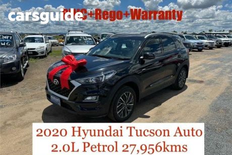 Black 2020 Hyundai Tucson Wagon Active X (2WD)