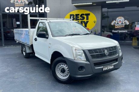 White 2007 Holden Rodeo Cab Chassis DX