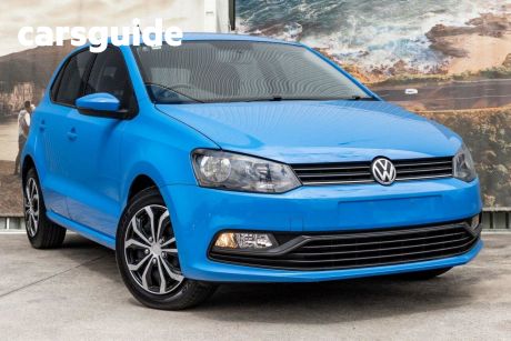 Blue 2016 Volkswagen Polo Hatchback 66 TSI Trendline