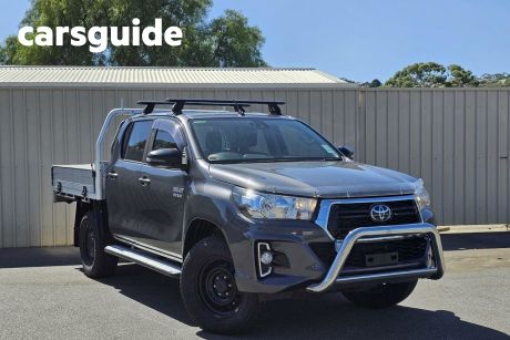 Grey 2020 Toyota Hilux Cab Chassis SR (4X4)