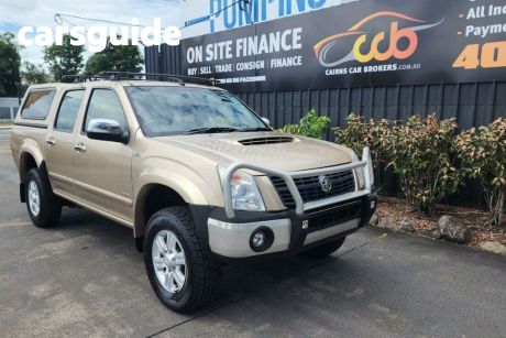 Gold 2008 Holden Rodeo Crew Cab Pickup LT (4X4)