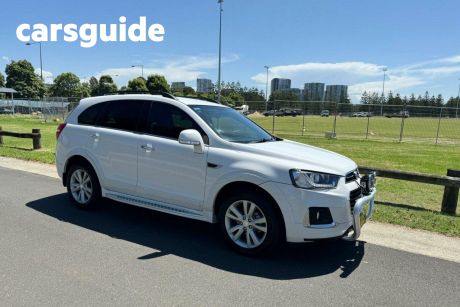 White 2017 Holden Captiva Wagon 7 LT (awd)