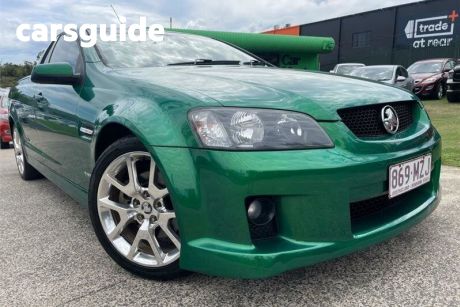 Green 2010 Holden Commodore Utility SS