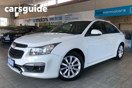 White 2015 Holden Cruze OtherCar JH Series II CDX Sedan 4dr Spts Auto 6sp 1.8i [MY15]
