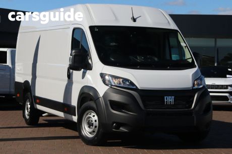 White 2023 Fiat Ducato Commercial Mid Roof XLWB
