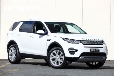 White 2018 Land Rover Discovery Sport Wagon SD4 (177KW) HSE 5 Seat