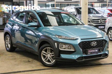 Blue 2018 Hyundai Kona Wagon Active