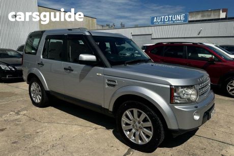 Silver 2012 Land Rover Discovery 4 Wagon 3.0 SDV6 HSE