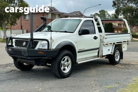 White 2006 Holden Rodeo Cab Chassis LX (4X4)