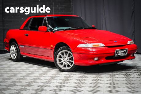 Red 1994 Ford Capri Convertible XR2
