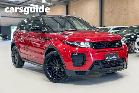 Red 2016 Land Rover Range Rover Evoque Wagon TD4 180 HSE Dynamic