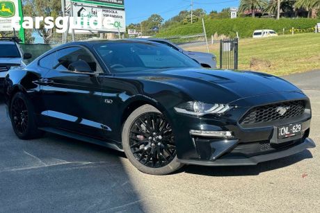 Black 2018 Ford Mustang Coupe Fastback GT 5.0 V8