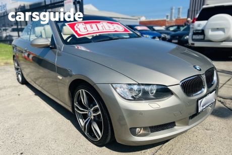 Gold 2007 BMW 335I Convertible