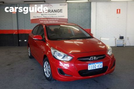 Red 2013 Hyundai Accent OtherCar Active RB