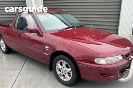 Red 2000 Holden Commodore Utility S