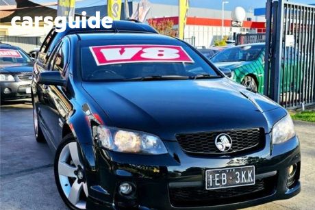 Black 2013 Holden Commodore Utility SS Z-Series
