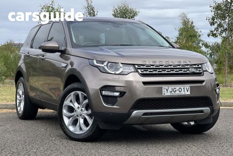 Brown 2017 Land Rover Discovery Sport Wagon TD4 150 HSE 5 Seat