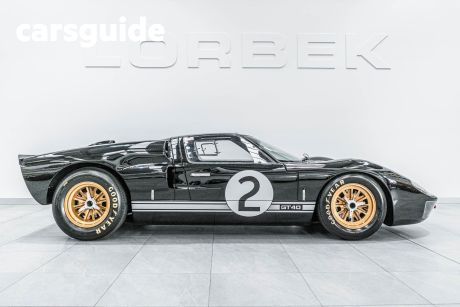 Black 2005 Ford GT40 Coupe Superformance