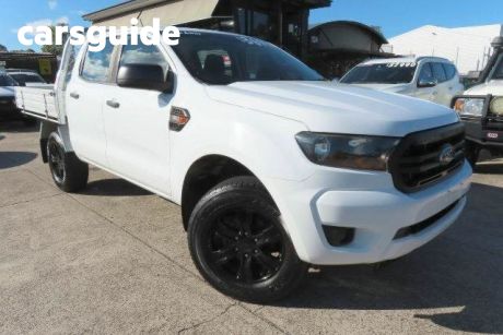 White 2018 Ford Ranger Crew Cab Chassis XL 3.2 (4X4) (5 YR)
