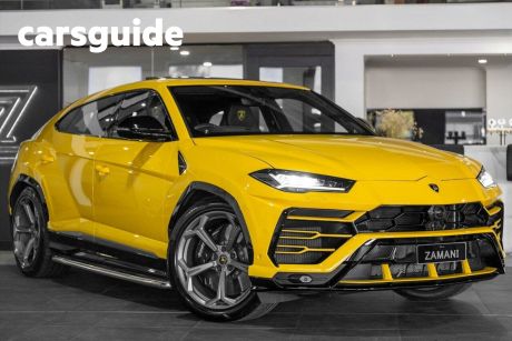Yellow 2018 Lamborghini Urus Wagon 4 Seat