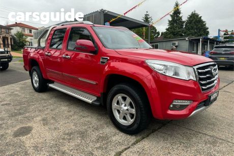 Red 2019 Great Wall Steed Ute Tray 4x2