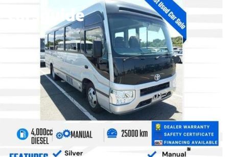 Silver 2017 Toyota Coaster OtherCar UNFITTED MOTORHOME