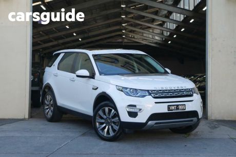 White 2019 Land Rover Discovery Sport Wagon TD4 (132KW) HSE Luxury AWD