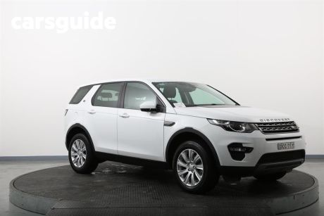 White 2015 Land Rover Discovery Sport Wagon SI4 SE