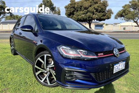 Blue 2019 Volkswagen Golf Hatchback GTI