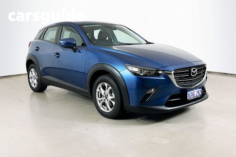 Blue 2019 Mazda CX-3 Wagon Maxx Sport (fwd)