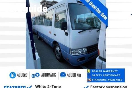 White 2016 Toyota Coaster OtherCar UNFITTED MOTORHOME
