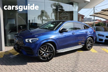 Blue 2020 Mercedes-Benz GLE53 Coupe 4Matic+ (hybrid)