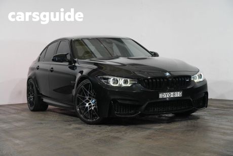 Black 2018 BMW M3 Sedan Pure
