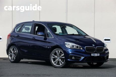 Blue 2017 BMW 220I Coupe Luxury Line