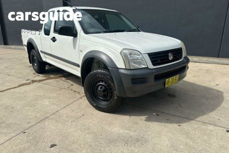 White 2003 Holden Rodeo Space Cab Pickup LX