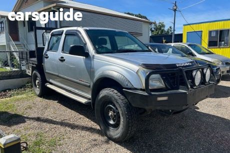 Silver 2006 Holden Rodeo Crew Cab Chassis LX (4X4)