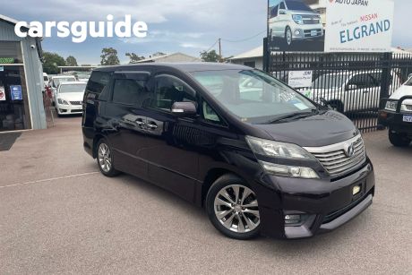Blue 2011 Toyota Vellfire Commercial Luxury 7 Seater People Mover